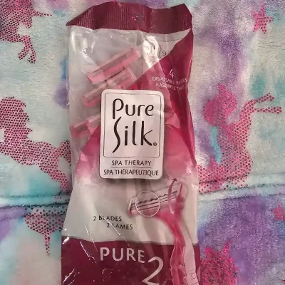 Paquete de 4 Cuchillas de Afeitar para Mujer  Pure Silk