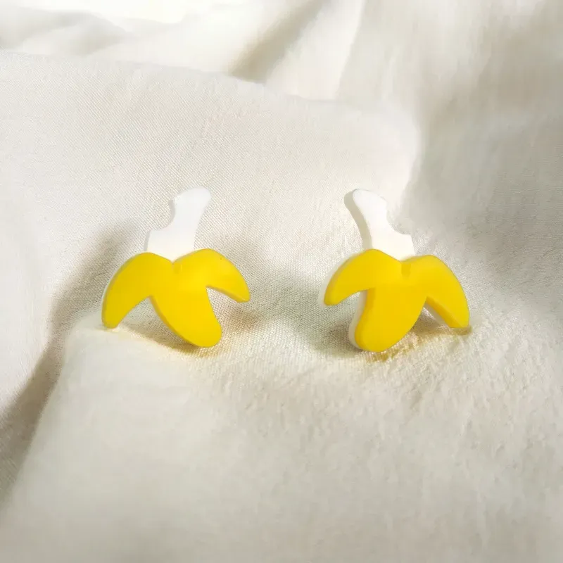 Pendientes plátanos 