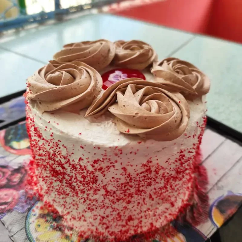 3 leches de 15 cm. Chantilly y frutas