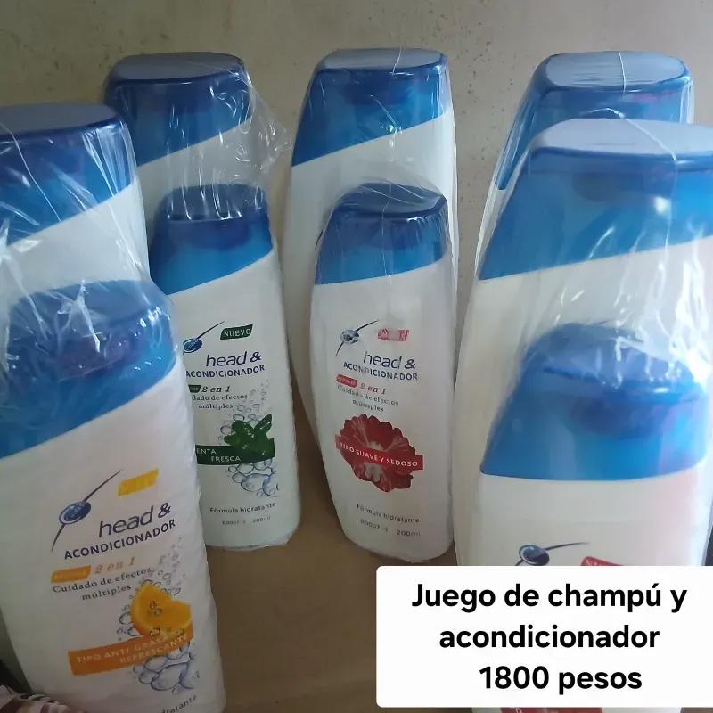 Champú y acondicionador