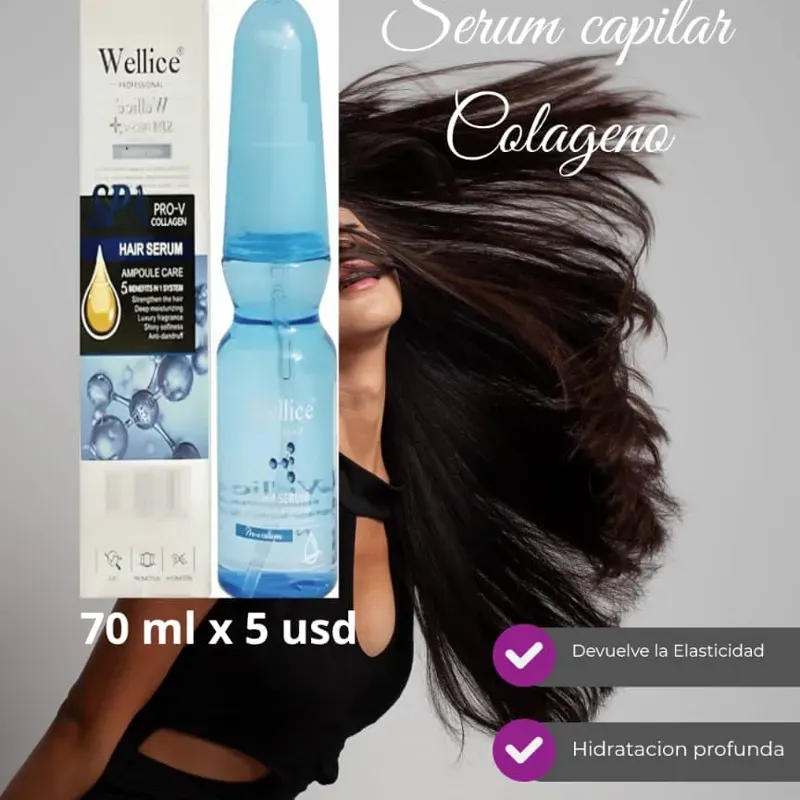 Serum capilar de Colágeno (5 USD)