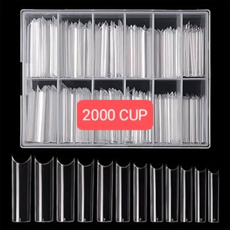 Caja de uñas de 240 unidades