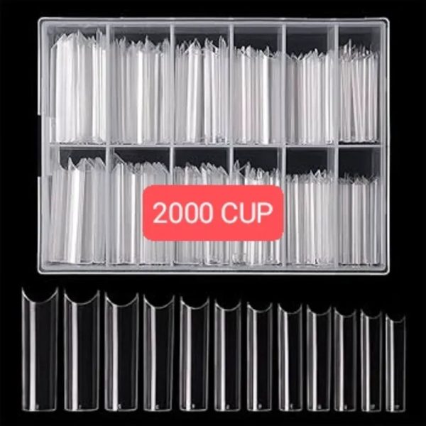 Caja de uñas de 240 unidades