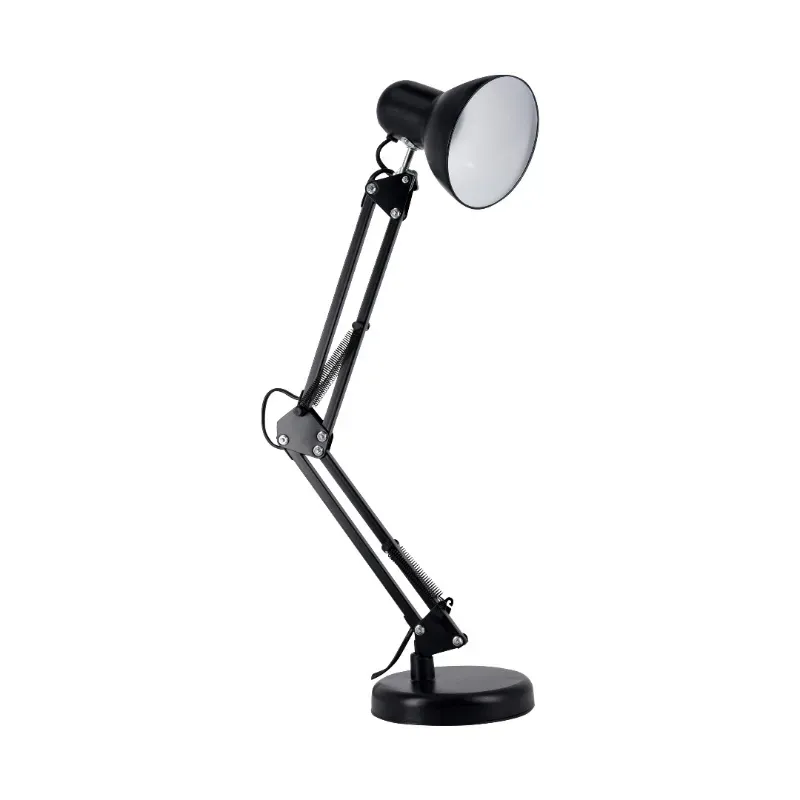 FLEXO ARQUITECTO NEGRO 40W E27 (BOMBILLAS NO INCL.) CON BASE Y PINZA 7HOUSE