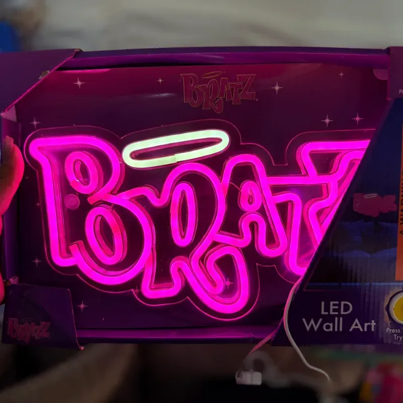Letrero LED Las Bratz
