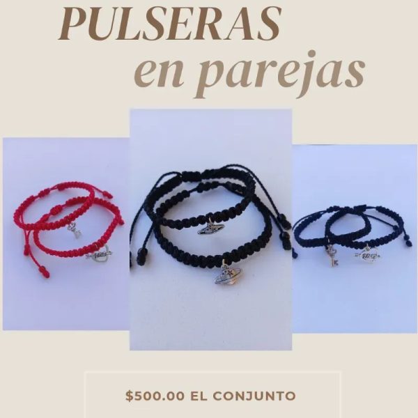Pulseras en pareja