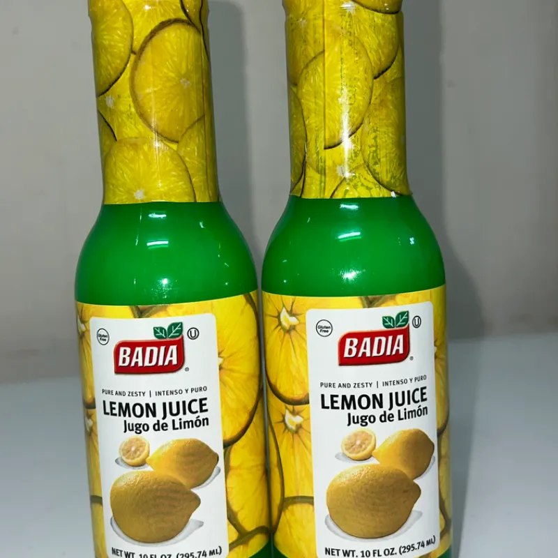 Zumo de limón badia