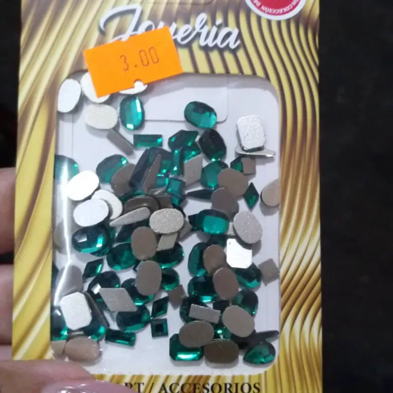 Joyería Variada Verde Studio Nails