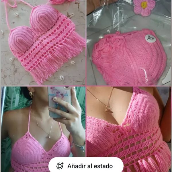 Blusita flecos