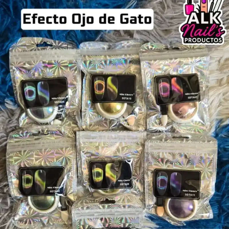 Efecto Ojo de gato en polvo