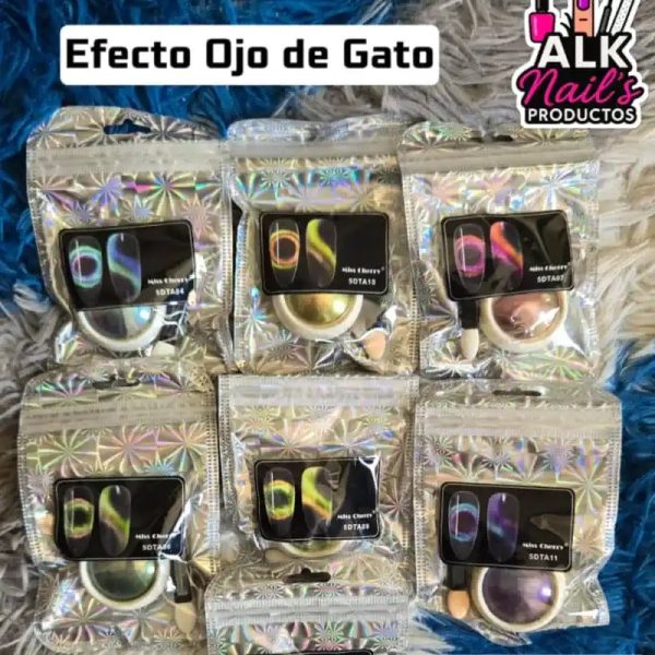 Efecto Ojo de gato en polvo