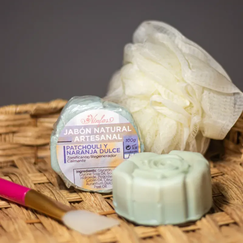 Jabón de Patcouli y Naranja
