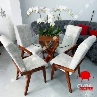 Comedor Mónaco 4 sillas