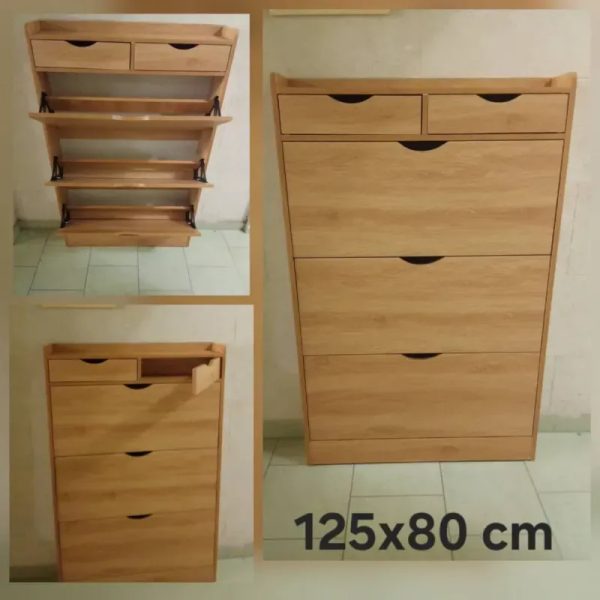 Zapatera de madera