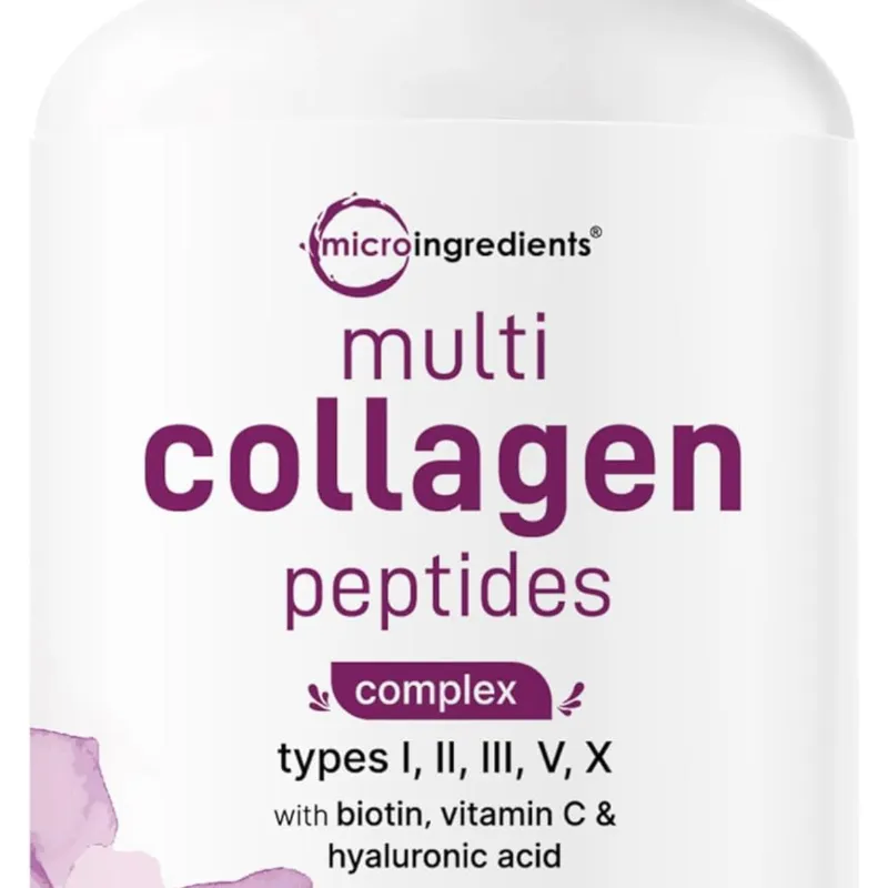 Píldoras de colágeno múltiple