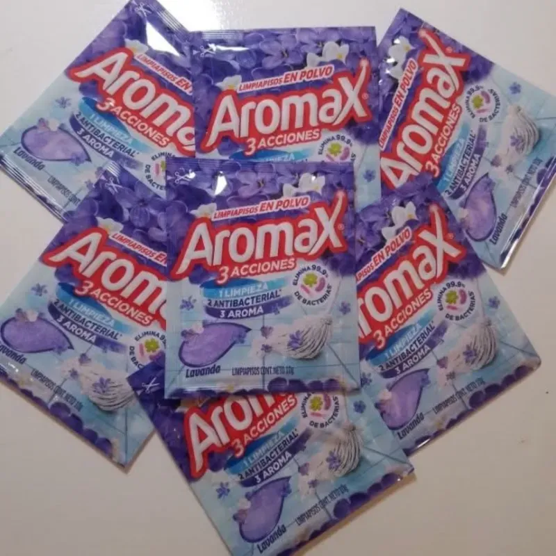 Sobres para limpiesa de hogar