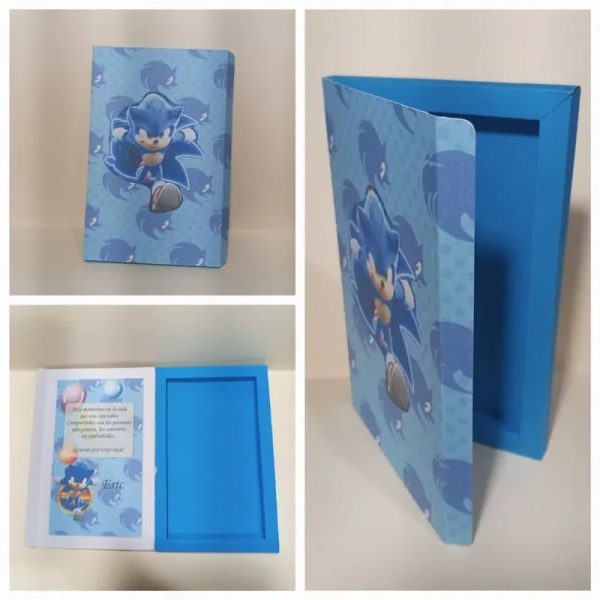 1 Pcs Invitación con cajita para paleta