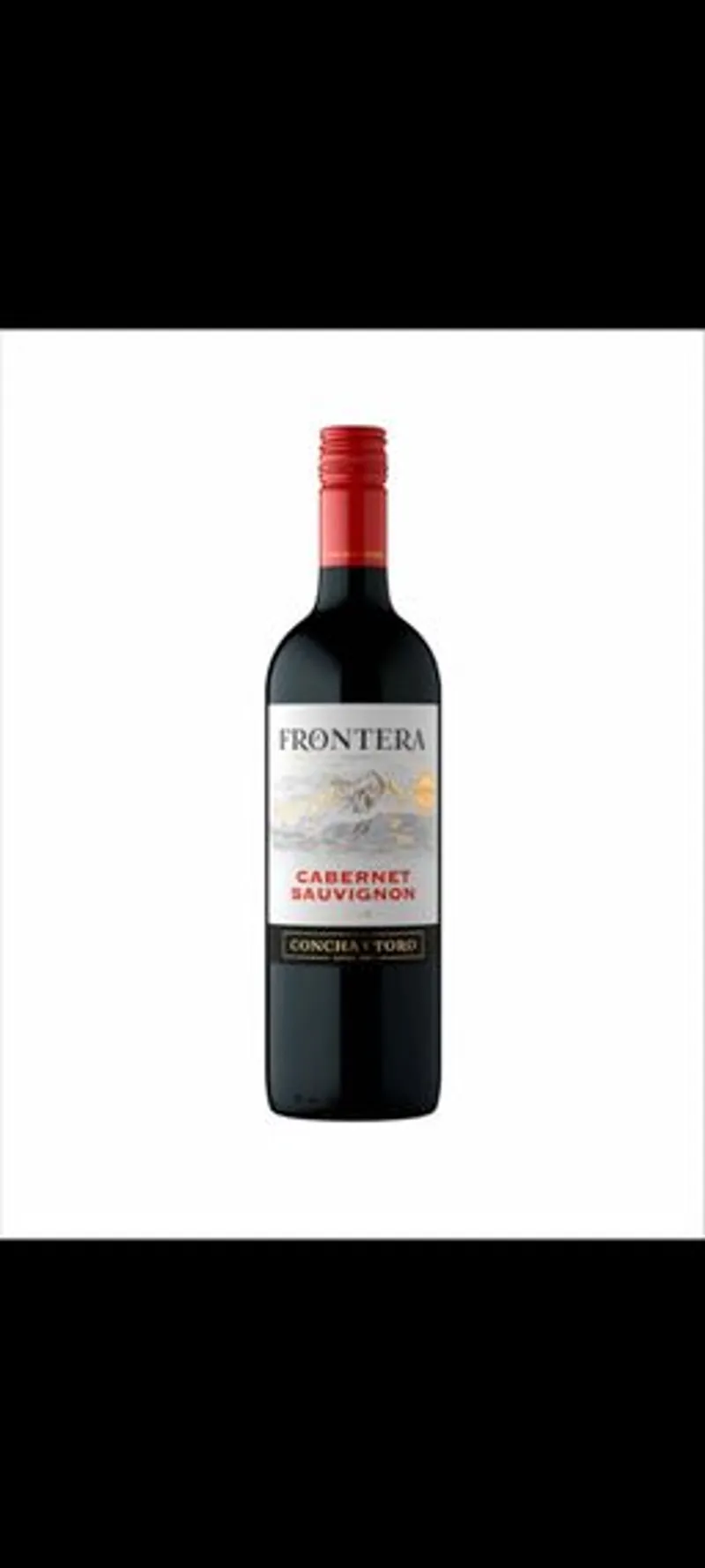 Vino Tinto Cabernet Sauvignon Frontera