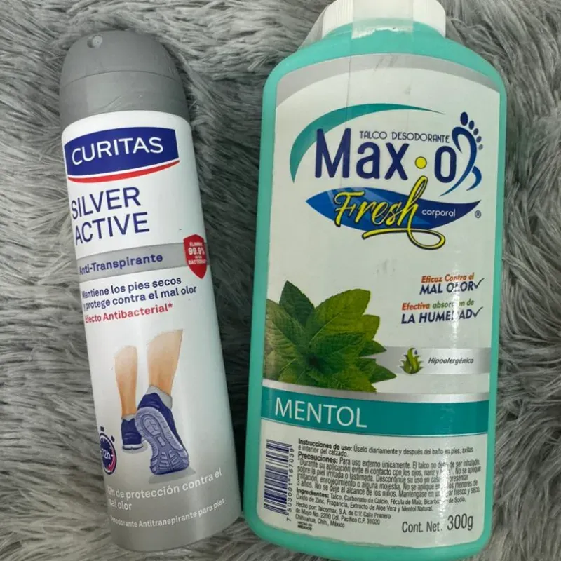  Set Curitas + Max O2 – Protección total contra humedad y mal olor