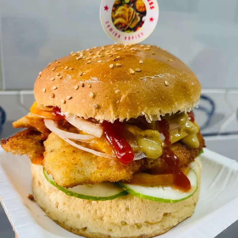 Hamburguesa Milanesa