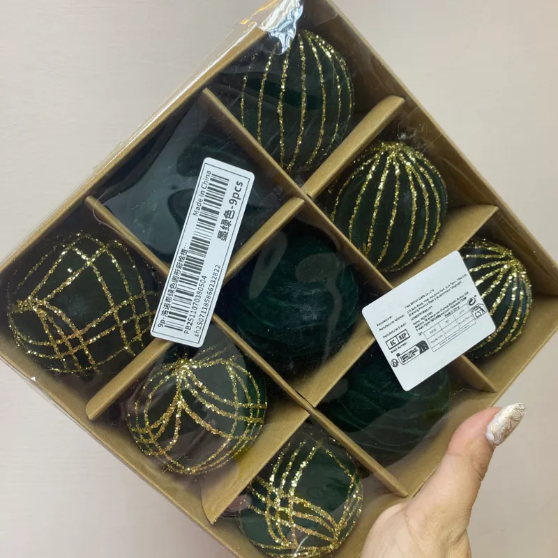 Set de 9pcs (6cm) Verde