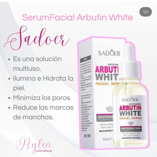 Serum Facial de Arbutina
