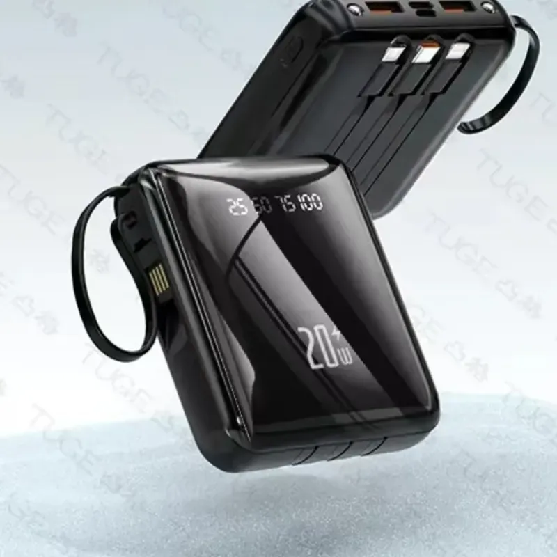 ⚡ Power Bank Inteligente 20W – Carga Rápida y Multifuncional ⚡