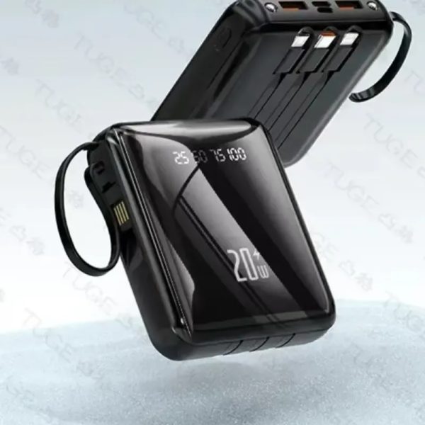 ⚡ Power Bank Inteligente 20W – Carga Rápida y Multifuncional ⚡