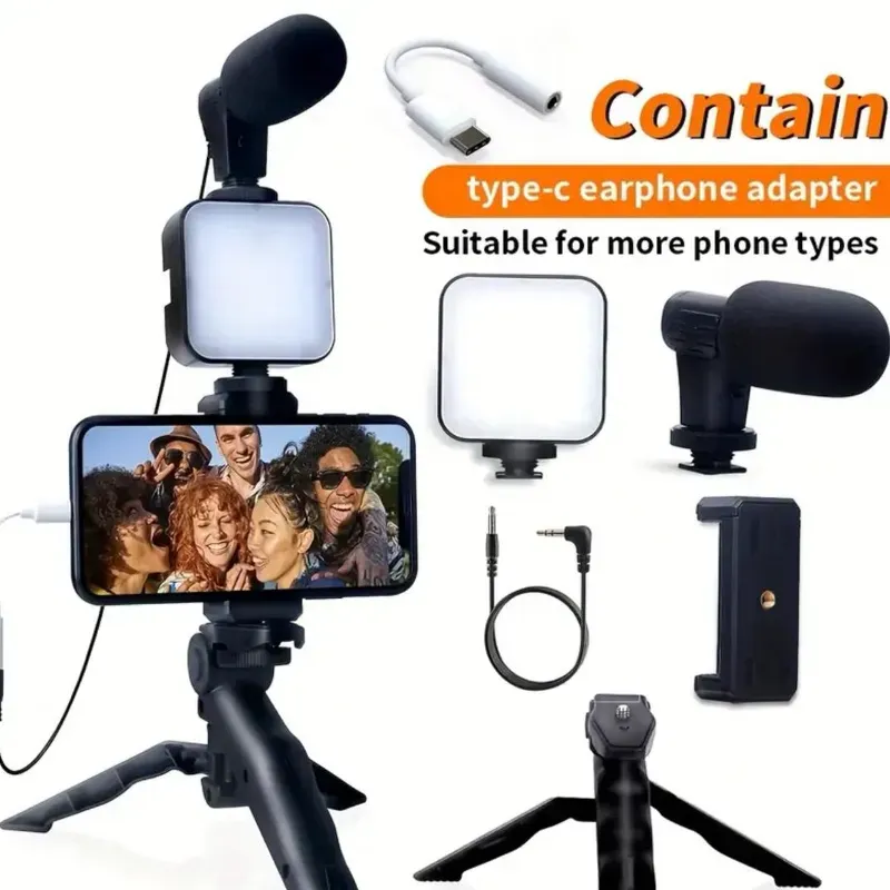 Kit para podcast y vlog