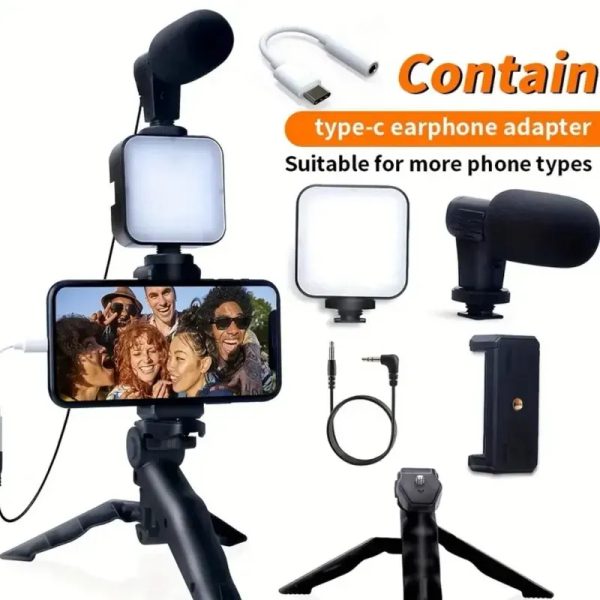 Kit para podcast y vlog