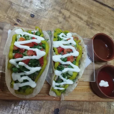 Taco de pollo