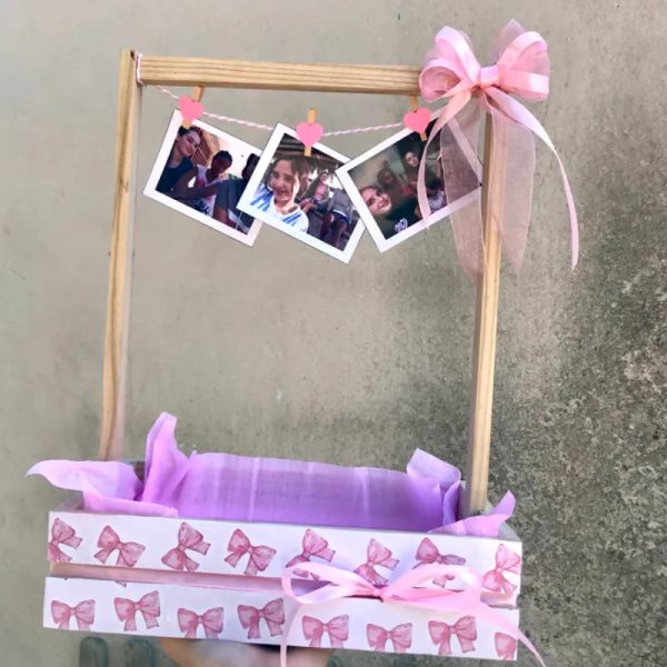 Cesta con fotos