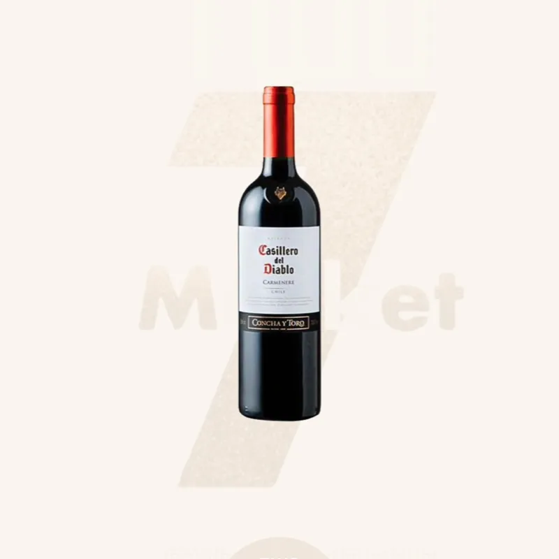 Vino tinto casillero del diablo