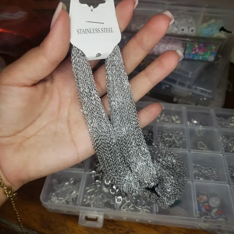 Cadenas plateadas
