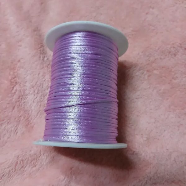 Hilo cola de rata lila 1 mm