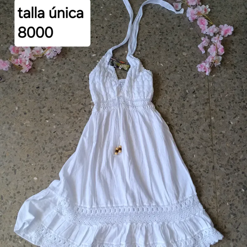 Vestido hilo blanco