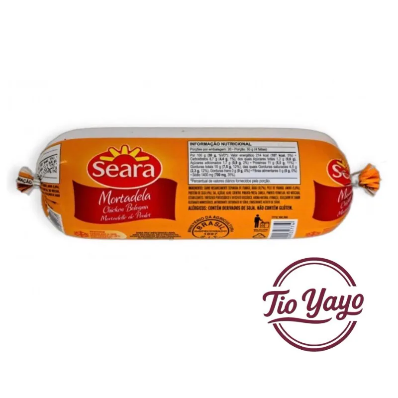 Mortadella de pollo 500g