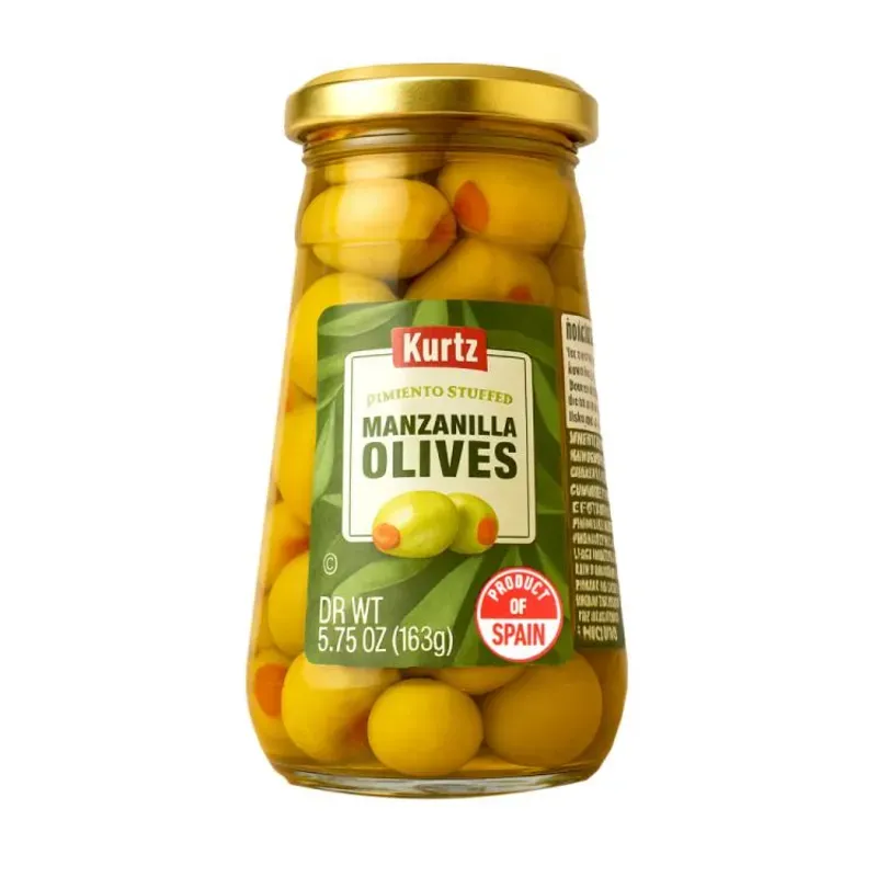 Aceitunas rellenas KURTZ 5.75 Oz (163g)