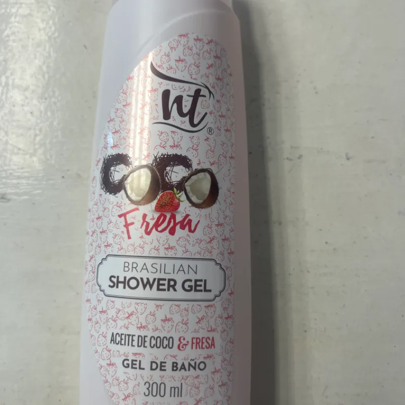 Gel de baño coco fresa