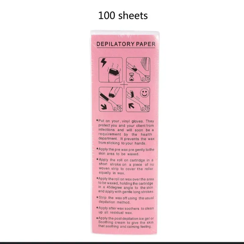 Papel para depilación ( 100 pzas)