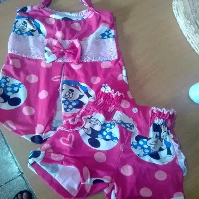 Juego de chort y blusa larga