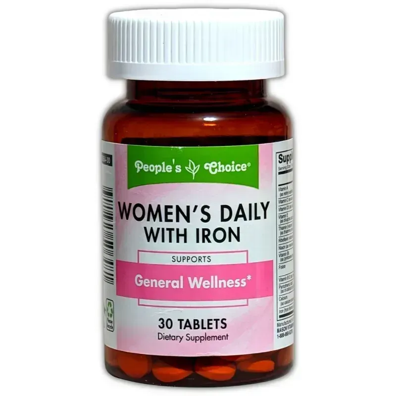Women's dayli whit iron (30t)(vitaminas de mujer,mas conocidas como prenatales)