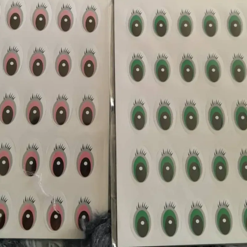 Planilla ojos medios