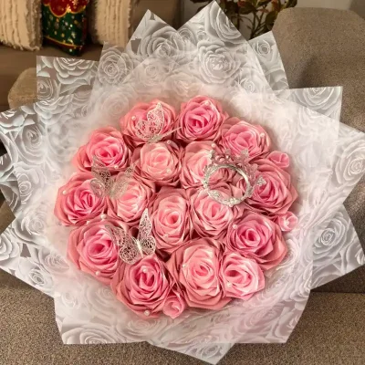 Ramo de rosas eternas