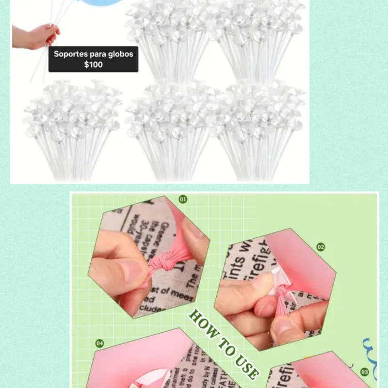 Soportes para globos