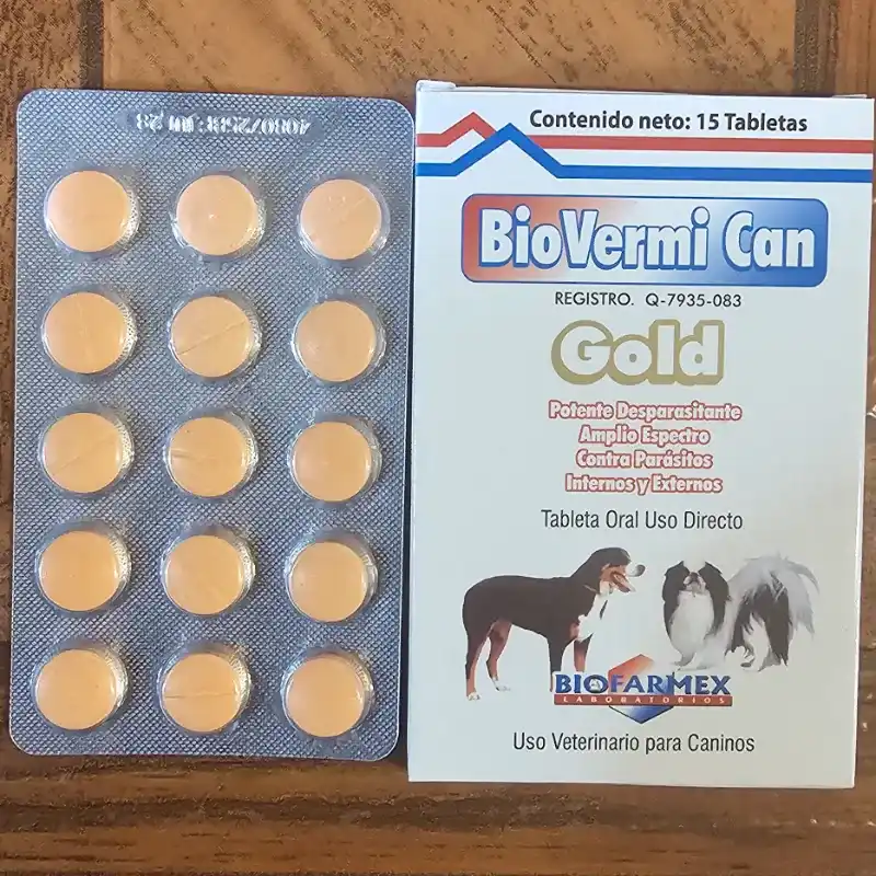 BIOVERMI CAN GOLD TABLETA (Fenbendazol, ivermectina, pirantel, prazicuantel)