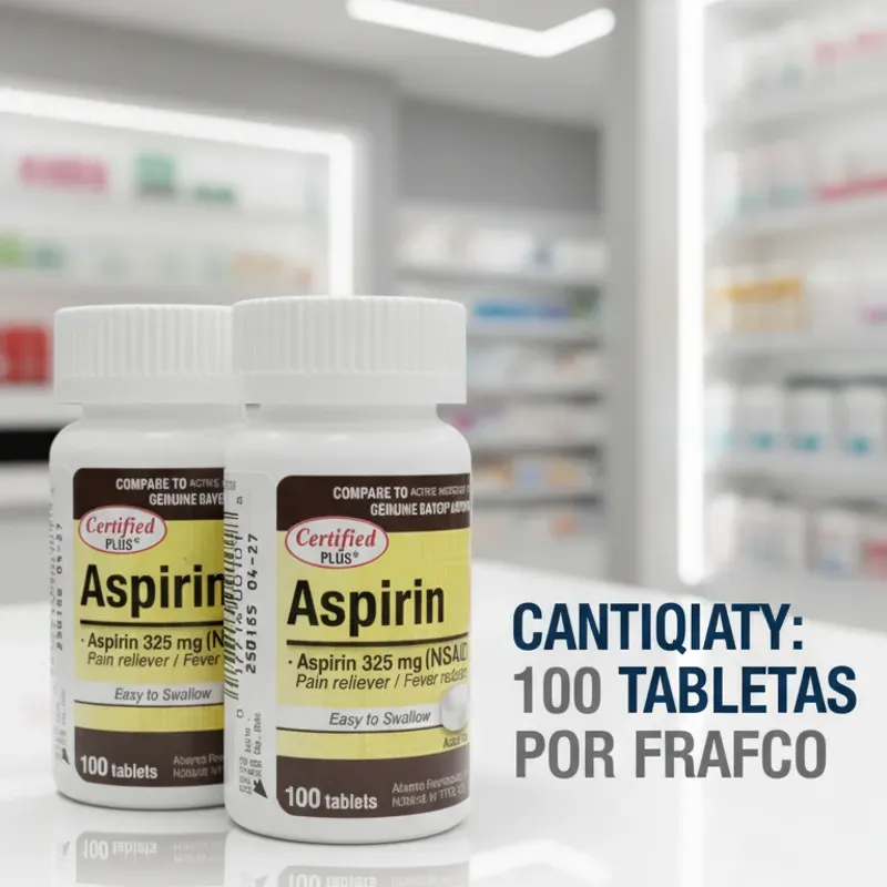 ASPIRINA (100t,325mg) (VENCE 4-27)