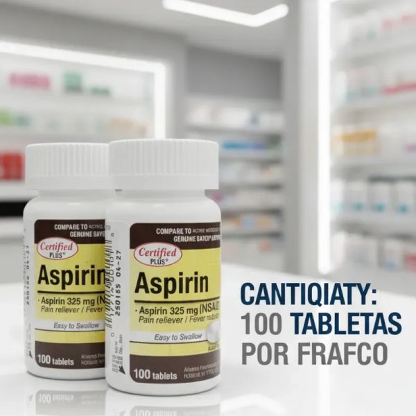 ASPIRINA (100t,325mg) (VENCE 4-27)