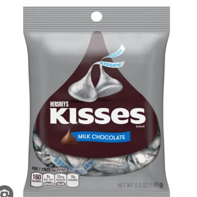 Besos de chocolate con leche