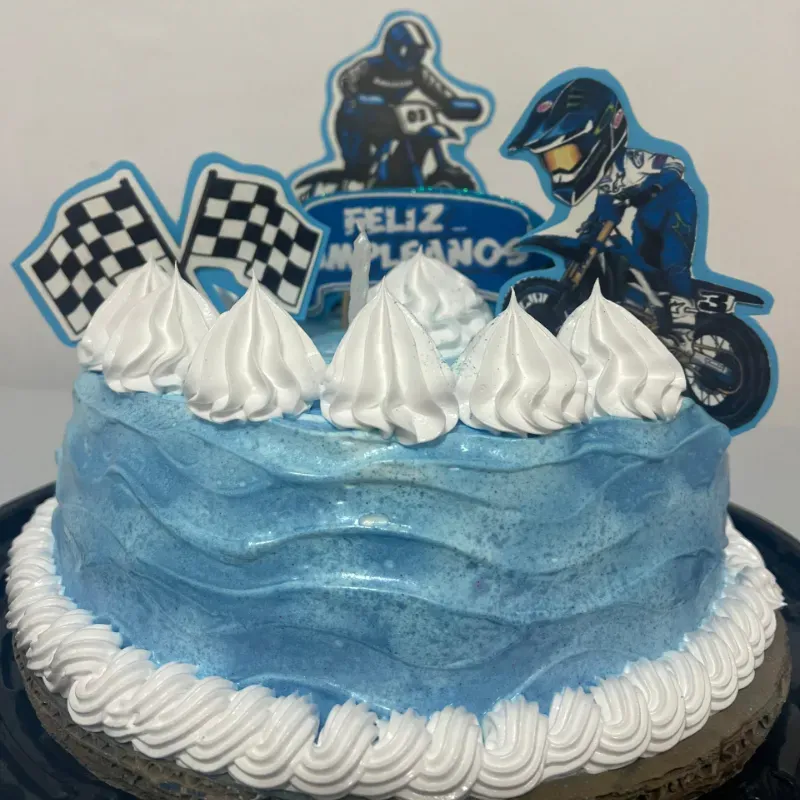 Cake con la temática de Motocros